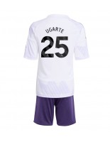 Otroške Nogometnih dresov Manchester United Manuel Ugarte #25 Gostujoči 2025-26 Kratki rokavi (+ hlače)